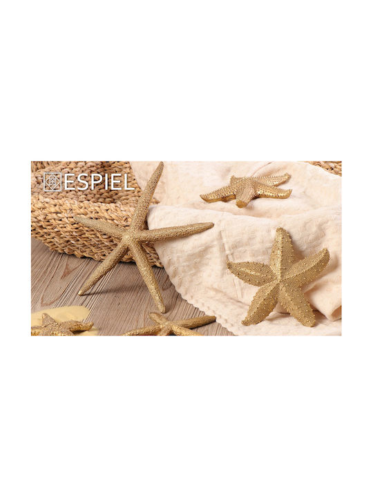 Espiel Decorative Starfish made of Polyresin 20.5x20.5x20.5cm 1pcs