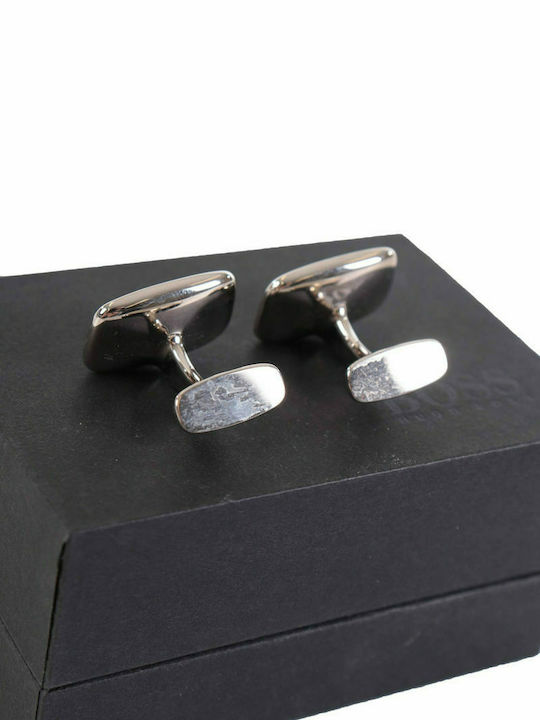 Hugo Boss Cufflink from Silver In Pink Colour
