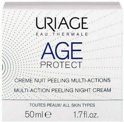 Uriage Age Protect Multi-Action Αnti-aging & Moisturizing Night Cream Suitable for All Skin Types 50ml