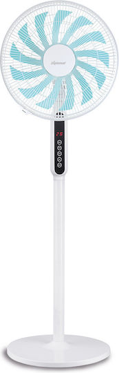 Diplomat DFX-535RC Ventilator Sockel 60W Lüfterdurchmesser 40.64cm Blau