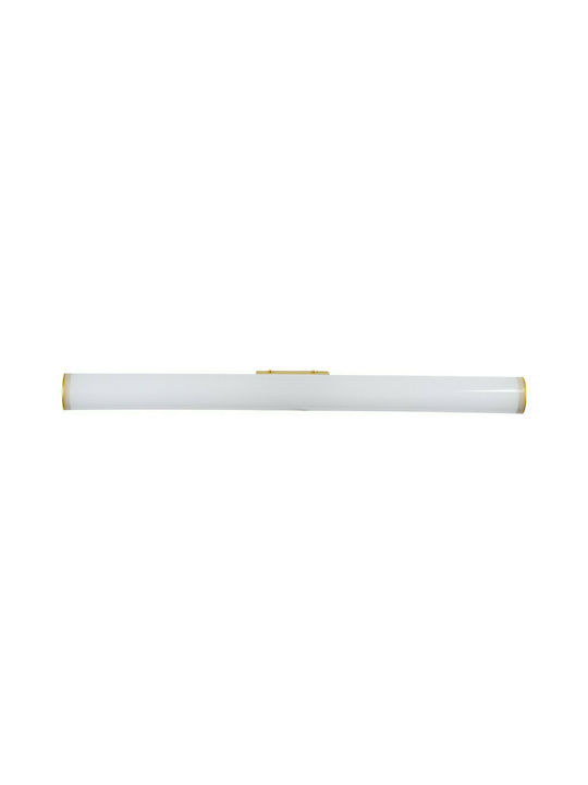GloboStar Mabel Modern Lamp Bathroom with Integrated LED and Natural White Light Gold 10x5cm