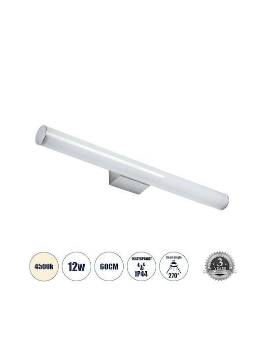 GloboStar Mabel Modern Lamp Bathroom with Integrated LED and Natural White Light 10x5cm