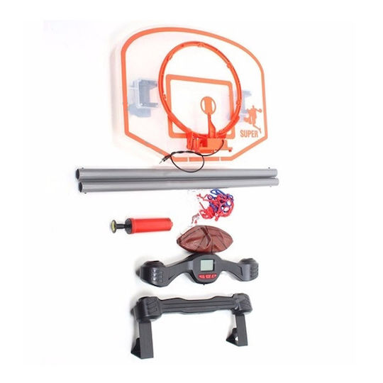 Indoor Over Door Basketball Hoop with Ball