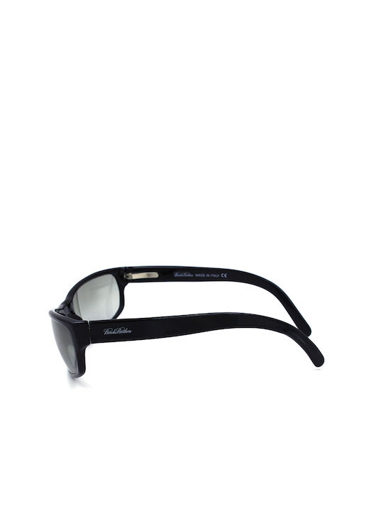 Brooks Brothers Sonnenbrillen mit Schwarz Rahmen und Schwarz Verlaufsfarbe Linse BB626S 5003