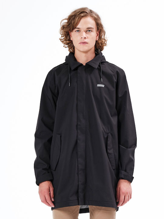 Winter Jacke Parka Wasserdicht Schwarz