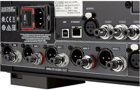 Classe Delta PRE Προενισχυτής Hi-Fi Stereo Μαύρος