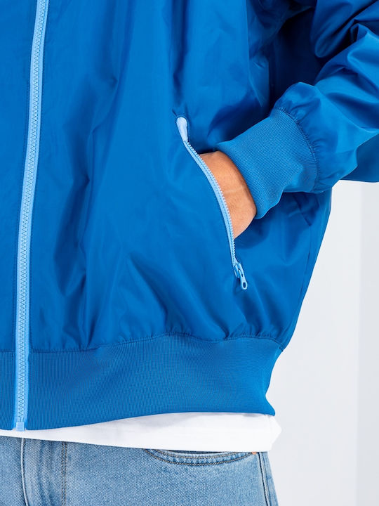 Sportswear Jacket Windproof Blue