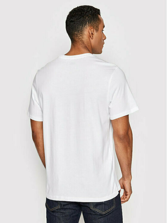 Element Vertical Men's T-Shirt with Logo White