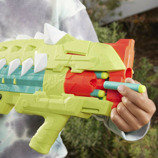 Nerf Launcher Dinosquad for 8+ years old years Armorstrike