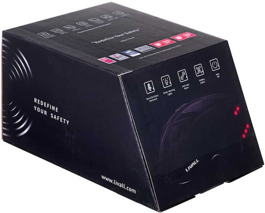 Livall Helmet Bluetooth Κράνος για Ηλεκτρικό Scooter White σε Λευκό Χρώμα