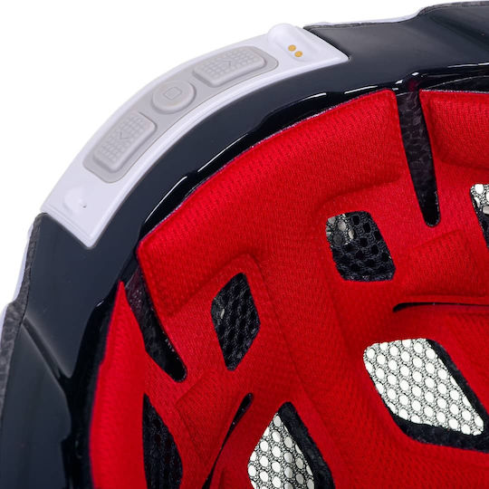 Livall Helmet Bluetooth Κράνος για Ηλεκτρικό Scooter White σε Λευκό Χρώμα
