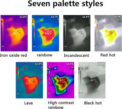 Uni-T UTI120M Handheld Thermal Camera für Temperaturen von -20°C bis 400°C für Mobilgeräte