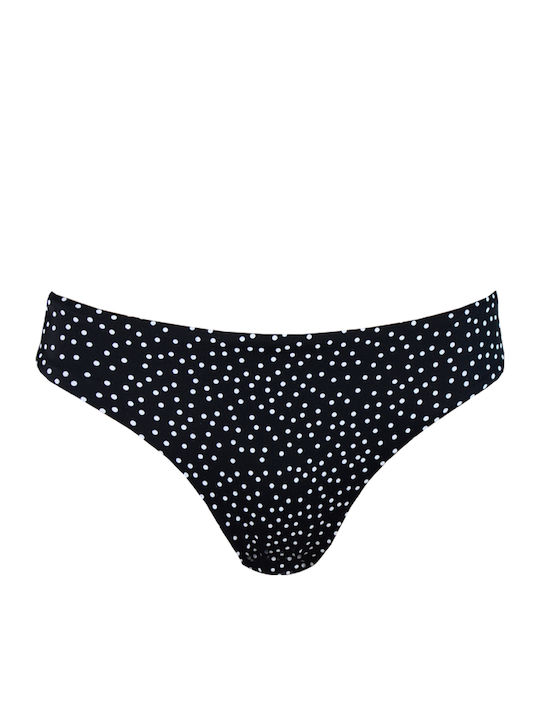 BP-3157 Bikini Slip Schwarze Bikinihosen