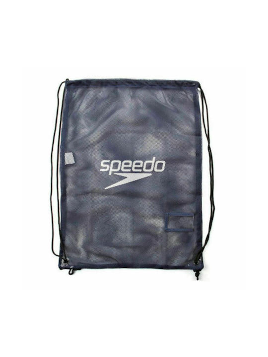 Speedo Equipment Mesh Τσάντα Πλάτης Κολυμβητηρίου Μπλε