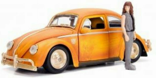 Jada Toys Transformers Transformers Bumblebee VW Beetle Количка Мащаб 1:24