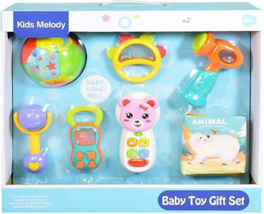 Hola Toys Бебешка играчка Baby Toy Gift Set с музика за 0++ месеца