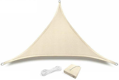 Grasher 2345 Triangular Shade Sail Ecru 3.6m 180gr/m²