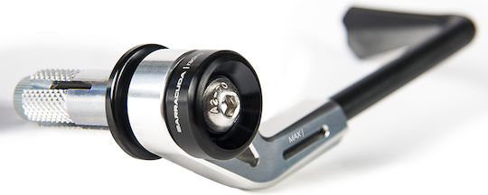 Barracuda Προστατευτικές Χούφτες Μηχανής Lever Pro Tech B Lux σε Κόκκινο χρώμα