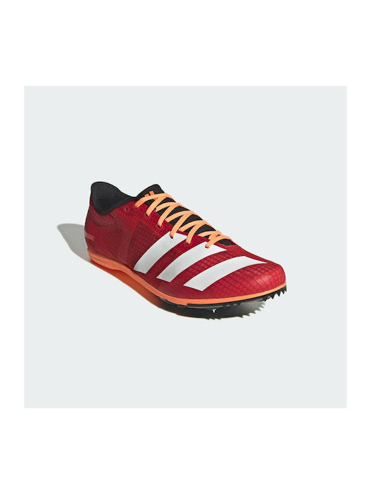DistanceStar Sport Shoes Spikes Vivid Red / Solar Orange / Beam Orange