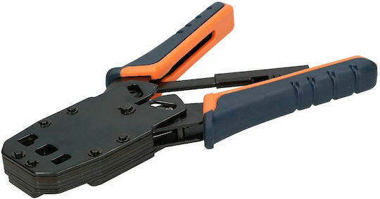 Extralink Πρέσα Ακροδεκτών Δικτύου RJ12, RJ11, RJ45, RJ10 με Απογυμνωτή