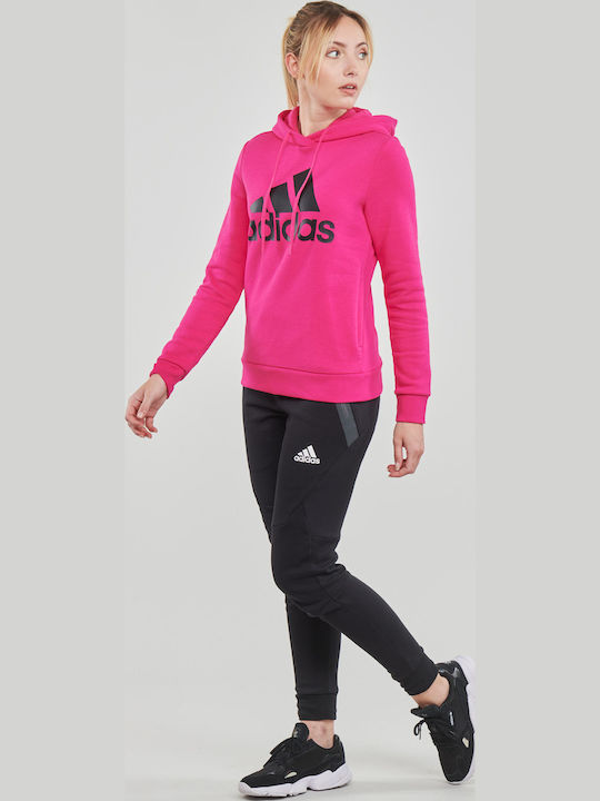 Performance Women's Sweatshirt Hooded Fuchsia