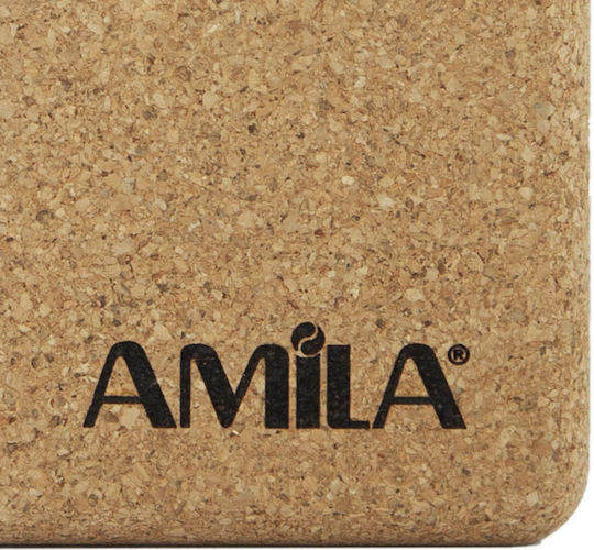 AMILA Yoga Block Καφέ