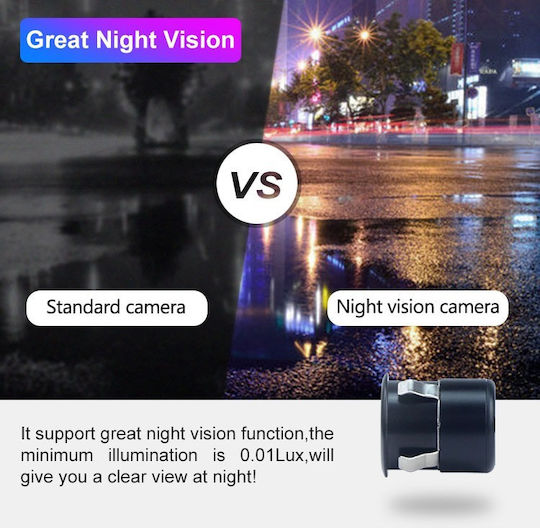 Waterproof Car Reverse Camera with Night Vision Universal N4554