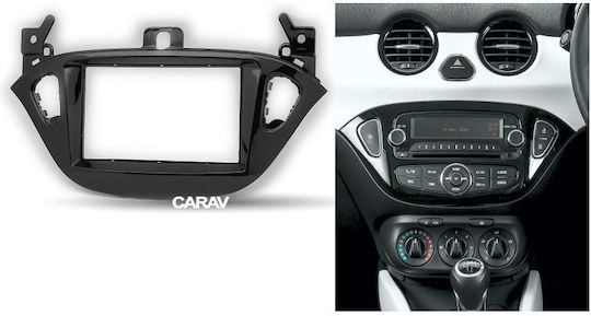 Πρόσοψη 2 Din για Opel Adam 2013-2019 / Opel Corsa E 2014-2019 για Opel Adam 2013 2019