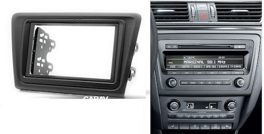 Πρόσοψη 2 Din για Skoda Rapid 2013-2020 για Skoda Rapid 2013-2020