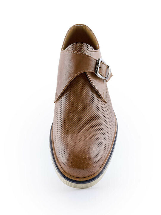 Men's Leather Casual Shoes Tabac Brown