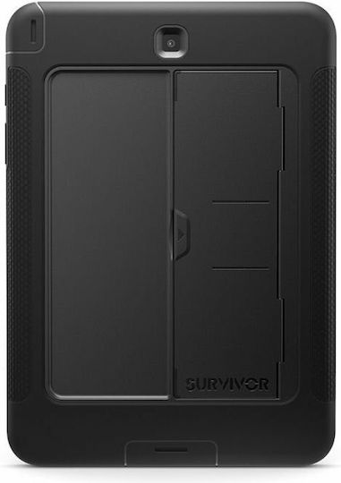 Griffin Survivor Slim Back Cover Ανθεκτική Μαύρη (Galaxy Tab A 9.7)