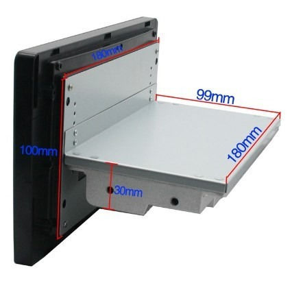 Ηχοσύστημα Αυτοκινήτου 1DIN (Bluetooth/USB) με Οθόνη 10"