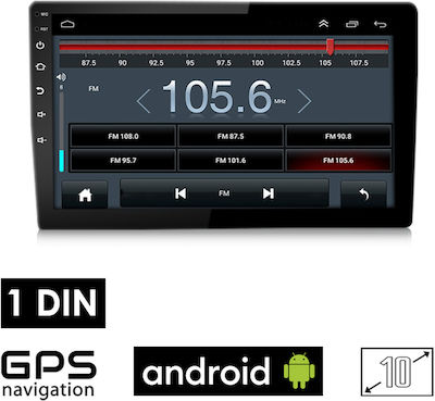 Ηχοσύστημα Αυτοκινήτου (Bluetooth/USB/WiFi/GPS) με Οθόνη Αφής 10"