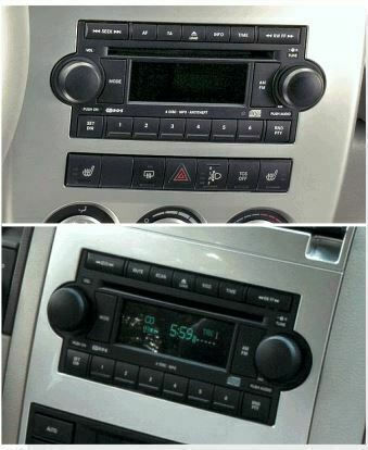 DIN Fascia Panels 2 Din for Jeep Compass / Patriot / Dodge / Caliber for Jeep Compass 2006 2008