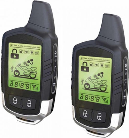Nengtong Alarmă Moto LM300 cu Telecomandă Bidirecțională