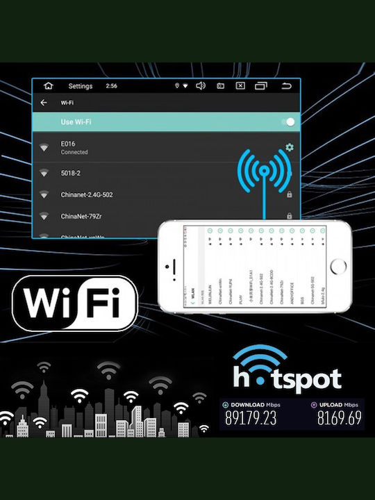 Booma Sistem Audio Auto 1DIN (Bluetooth/USB)