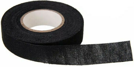 Fleece Smoothe Self-Adhesive Fabric Tape Black 19mmx15m 1pcs 0026709