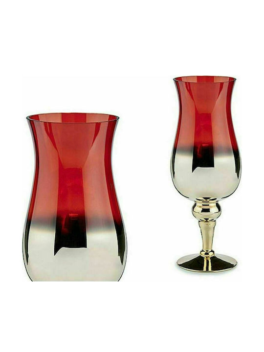 BigBuy Crystal Candle Holder