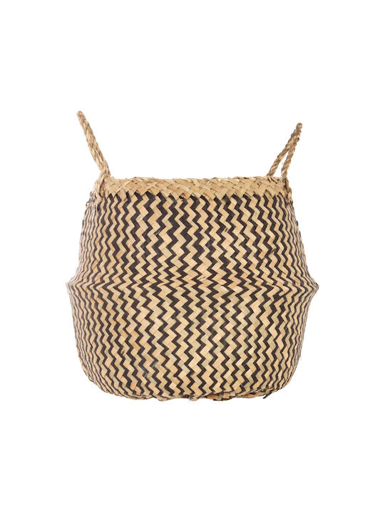 Wicker Decorative Basket 37.5x37.5x32εκ. Spitishop