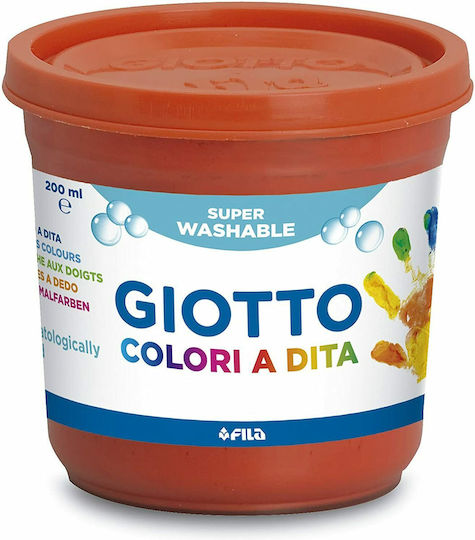 Giotto Colori A Dita Finger Paints Set 200ml 6pcs