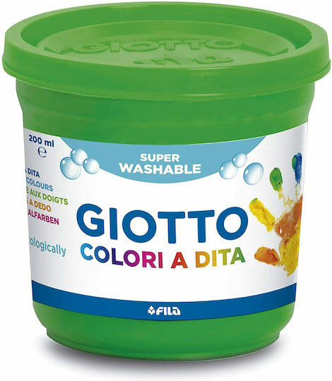 Giotto Colori A Dita Finger Paints Set 200ml 6pcs