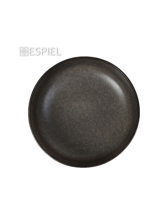Espiel Etna Πιάτο Βαθύ από Πορσελάνη Olive με Διάμετρο 17.5cm