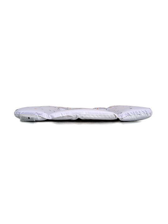 Cangaroo Μαλακή Αλλαξιέρα Nappy από Πλαστικό Λευκό 50x70cm