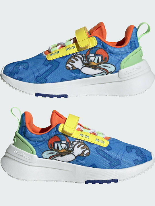 Racer TR21 Mickey C Αθλητικά Παιδικά Παπούτσια Running με Σκρατς Pulse Blue / Cloud White / Impact Orange