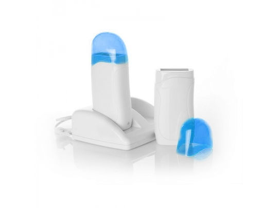 Activeshop Încălzitor de ceară dublu pentru role de ceară 100ml cu Suport Blue 40W
