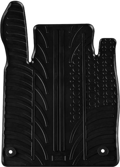 Gledring Set of Front and Rear Mats 4pcs for Nissan Juke 2019 Black