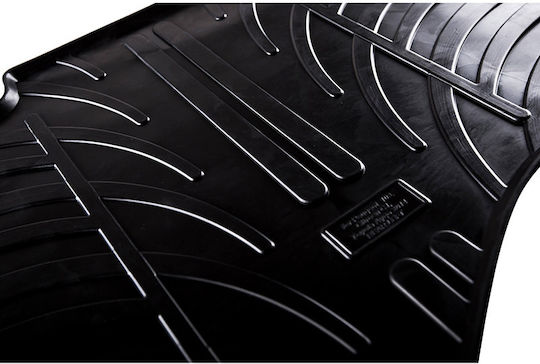 Gledring Set of Front and Rear Mats 4pcs for Seat Ateca Black