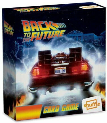 Cartamundi Back To The Future Plastic Collectable Card Deck Black