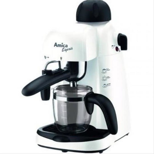 Amica CD1011 Espressomaschine 800W Druck 5bar Weiß
