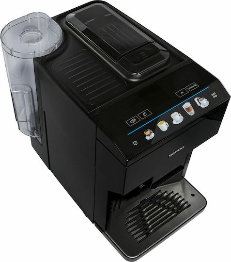 Siemens Eq.500 Automatic Espresso Coffee Machine 1500W Pressure 15bar for Cappuccino with Grinding Mill Black TP501R09